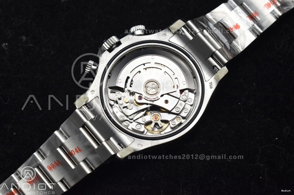 White 1:1 Dial V2 116509 Best on Bracelet SA4130 Daytona Edition SS Markers Arabic Clean 0502